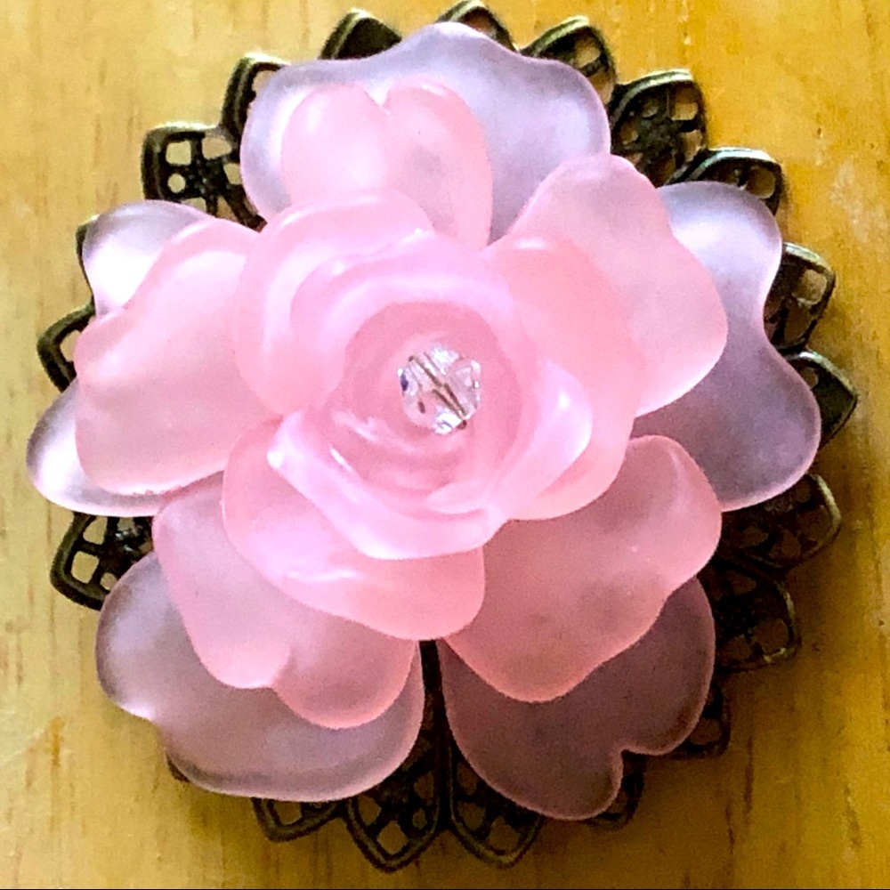 ONLY 2 LEFT- Stunningly Beautiful Floral Bobby Pin